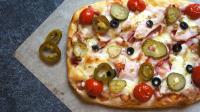 Римская пицца Мясная Эль Дьябло, острая