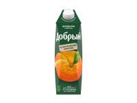 Сок добрый апельсиновый 1 л.