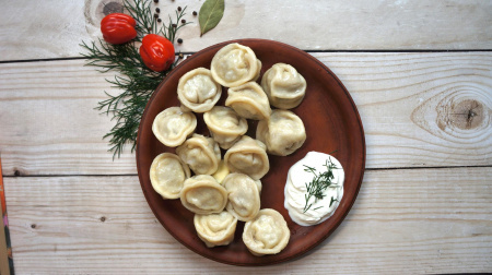 Пельмени классические с говядиной и свининой 250 г