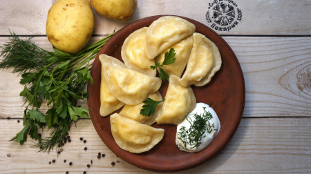 Вареники домашние с картошкой 250 г